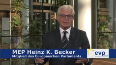 MEP Heinz K. Becker – Zeit Chaos In Europa Verhindern