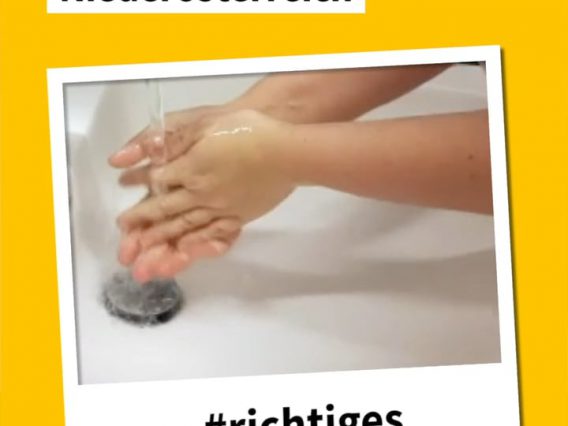 Richtiges Händewaschen