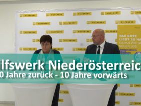 Hilfswerk Niederösterreich 10 Jahre Zurück – 10 Jahre Vorwärts Efz203