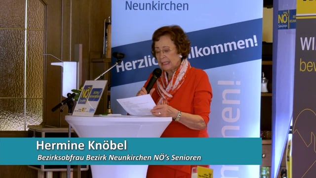 Neuwahl Der Bezirksobfrau Neunkirchen/NÖ 2022 Efz212