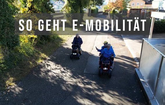 E Roller Test, E Mobilität Für Senioren