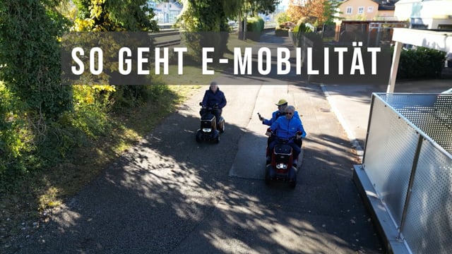 E Roller Test, E Mobilität Für Senioren