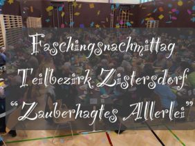 Faschingsnachmittag Teilbezirk Zistersdorf
