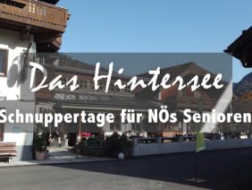 Hintersee – Schnuppertage Für NÖs Senioren