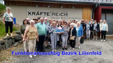 Funktionärsausflug Des Bezirkes Lilienfeld