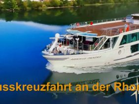 Flusskreuzfaht Auf Der Rhone