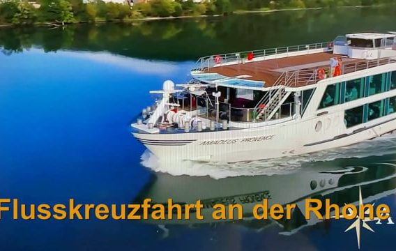 Flusskreuzfaht Auf Der Rhone